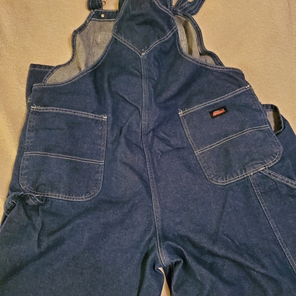 Men's Dickie Bib Overalls. Size XL. Dark denim. In good condition - Picture 8 of 8